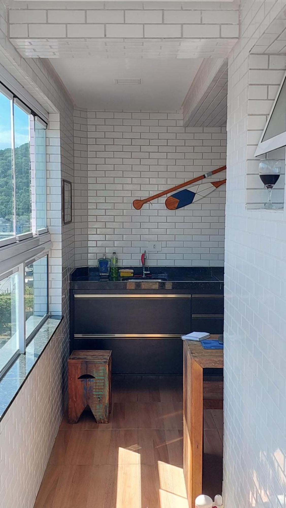 Apartamento Praia Grande -Canto Do Forte Exterior foto